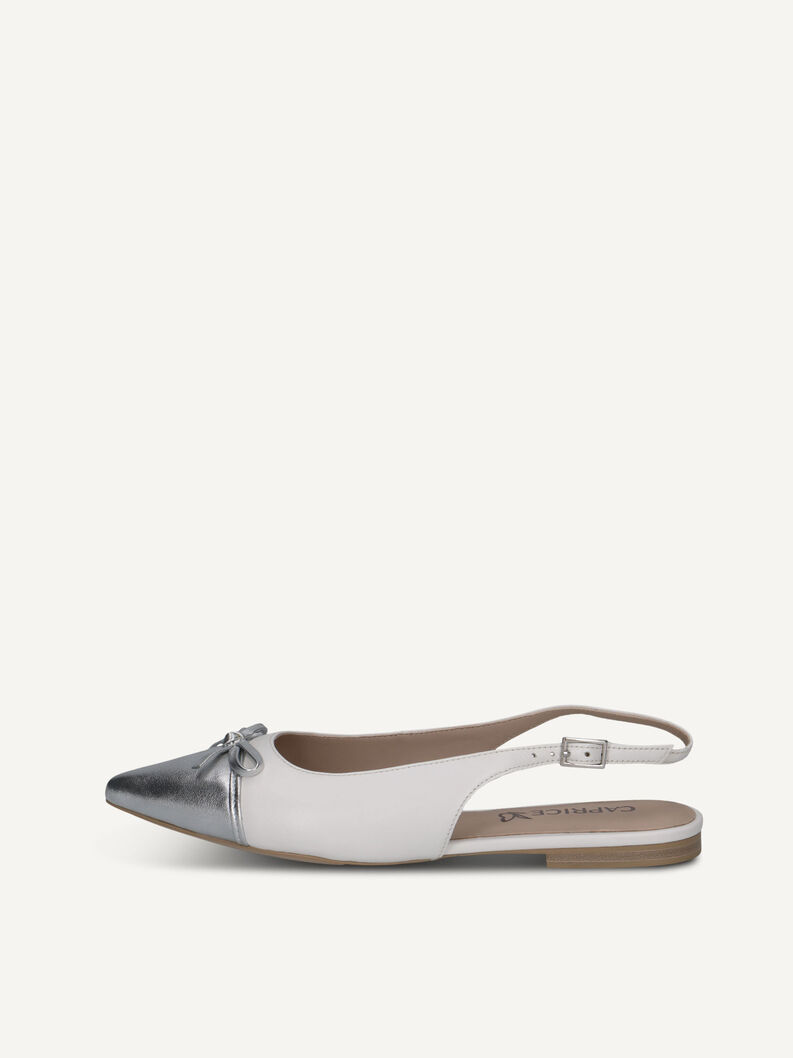 Ballerina, WHITE/SILVER, hi-res