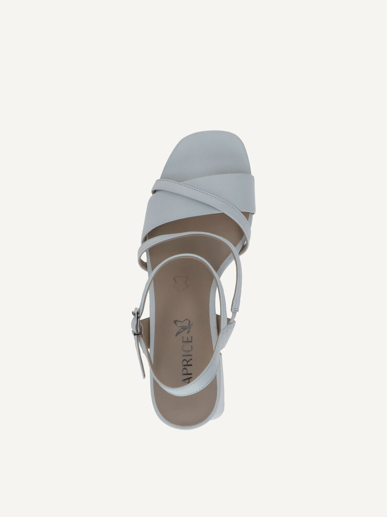 Sandalette, WHITE NAPPA, hi-res