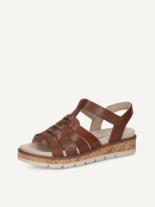 Sandale, COGNAC NAPPA, hi-res