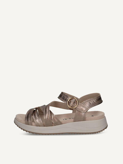 Sandal, TAUPE METALLIC, hi-res
