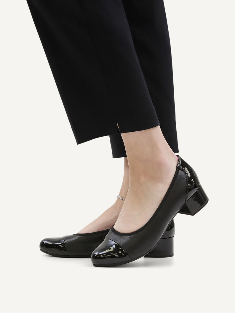 Pumps - schwarz, BLACK NAPPA, hi-res