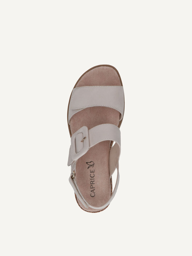 Sandalette, SNOW NUBUC, hi-res