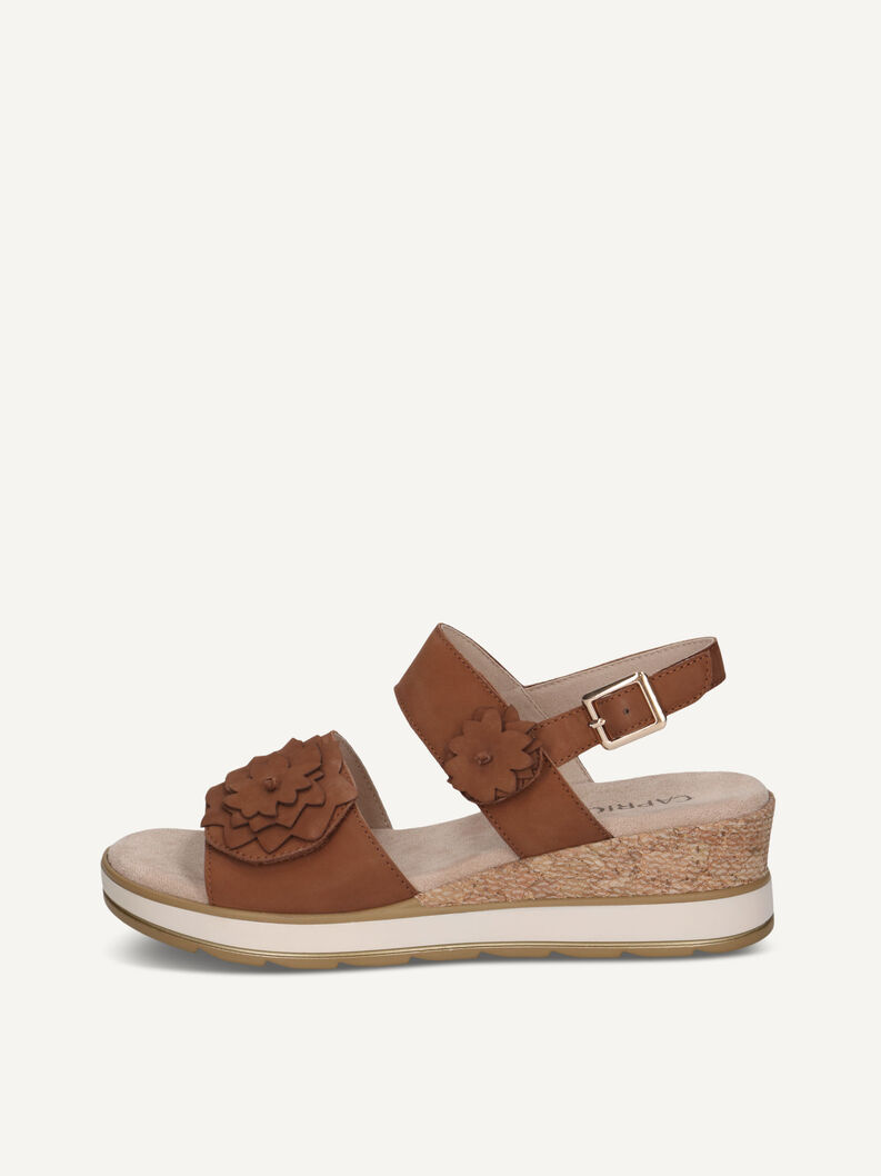 Sandale, COGNAC NUBUC, hi-res