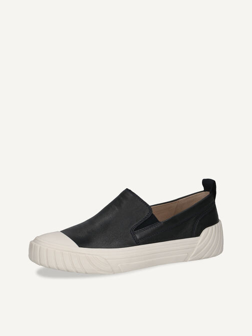Lederslipper - blau, OCEAN SOFTNAP., hi-res