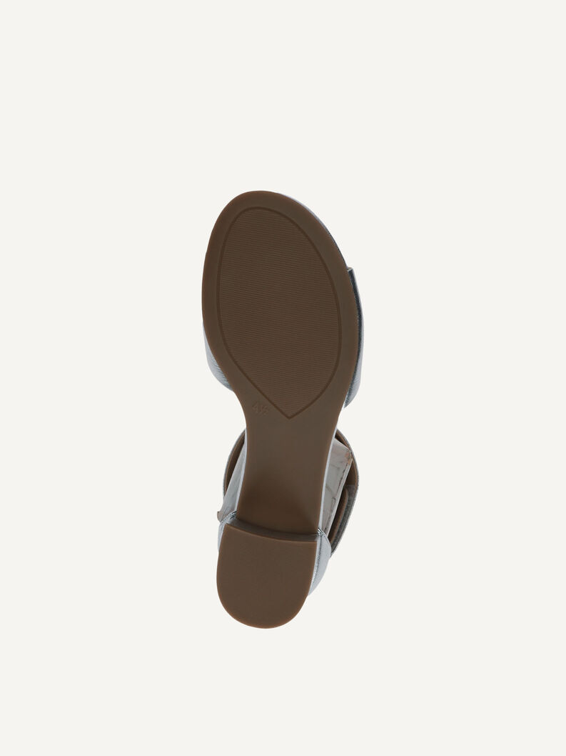 Sandalette, SILVER METAL., hi-res