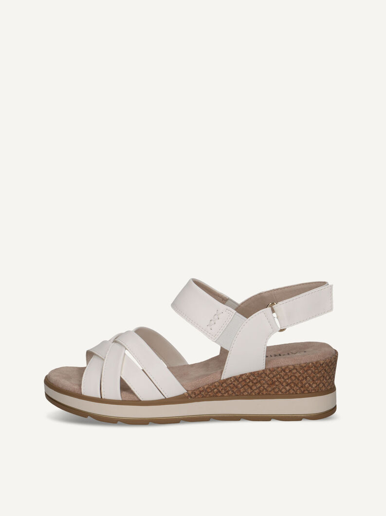 Sandalette, WHITE NAPPA, hi-res