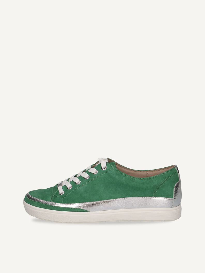Ledersneaker - grün, GREEN SUEDE, hi-res