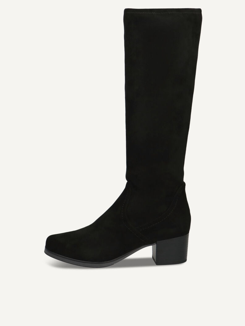 Stiefel - schwarz, BLACK STRETCH, hi-res