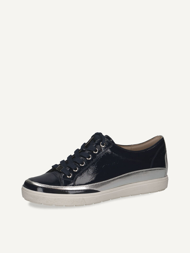 Ledersneaker - blau, OCEAN COMB, hi-res