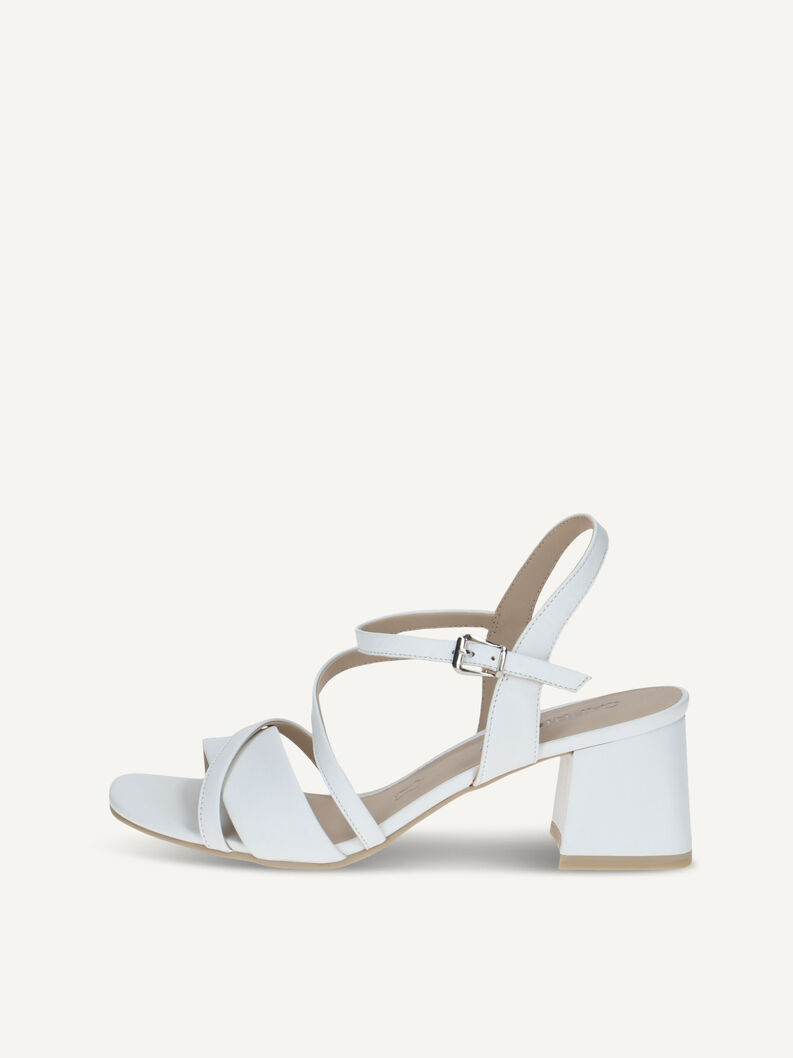 Sandalette, WHITE NAPPA, hi-res