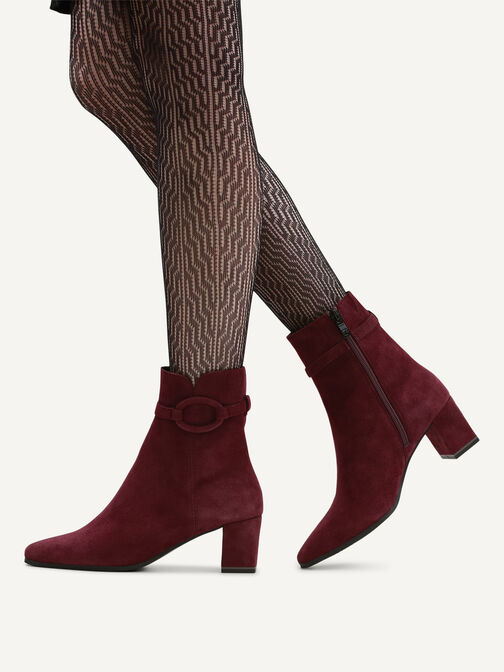 Stiefelette, BORDEAUX SUEDE, hi-res