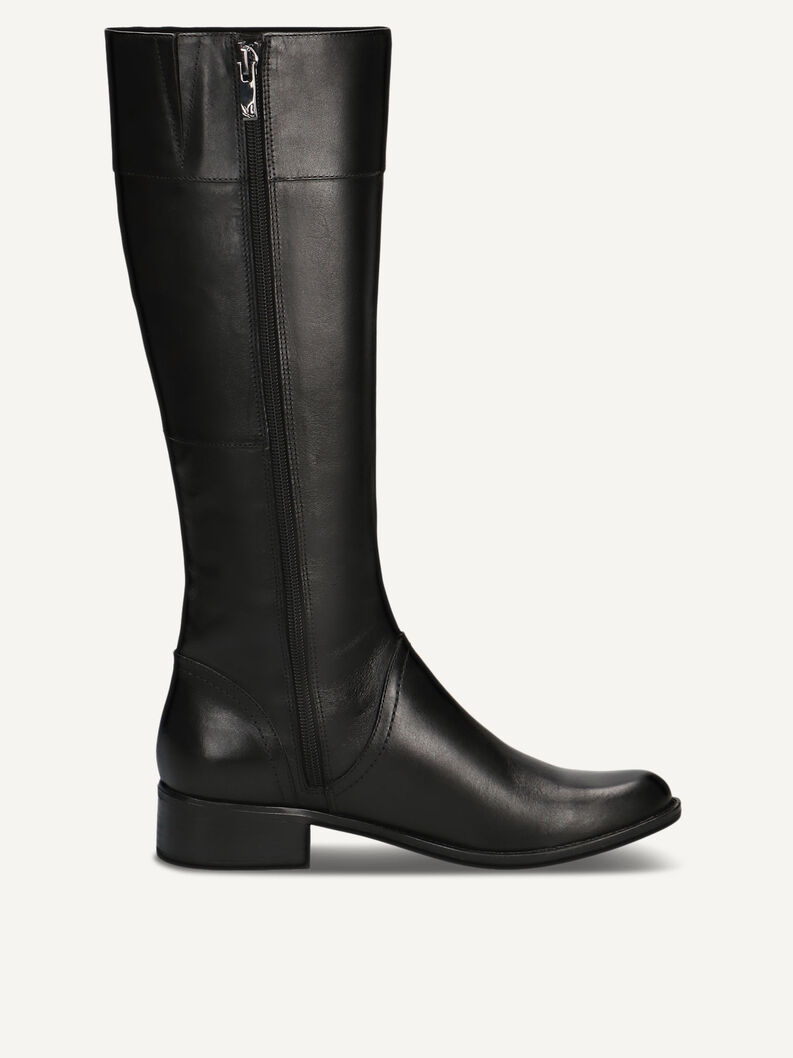 Lederstiefel - schwarz, BLACK NAPPA, hi-res