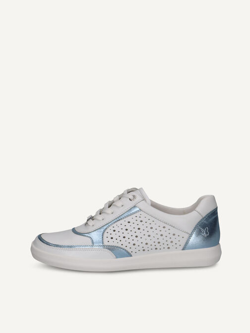 Sneaker, WHITE/LT.BLUE, hi-res