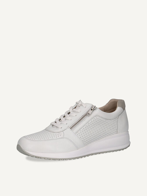 Ledersneaker - weiß, WHITE COMB, hi-res