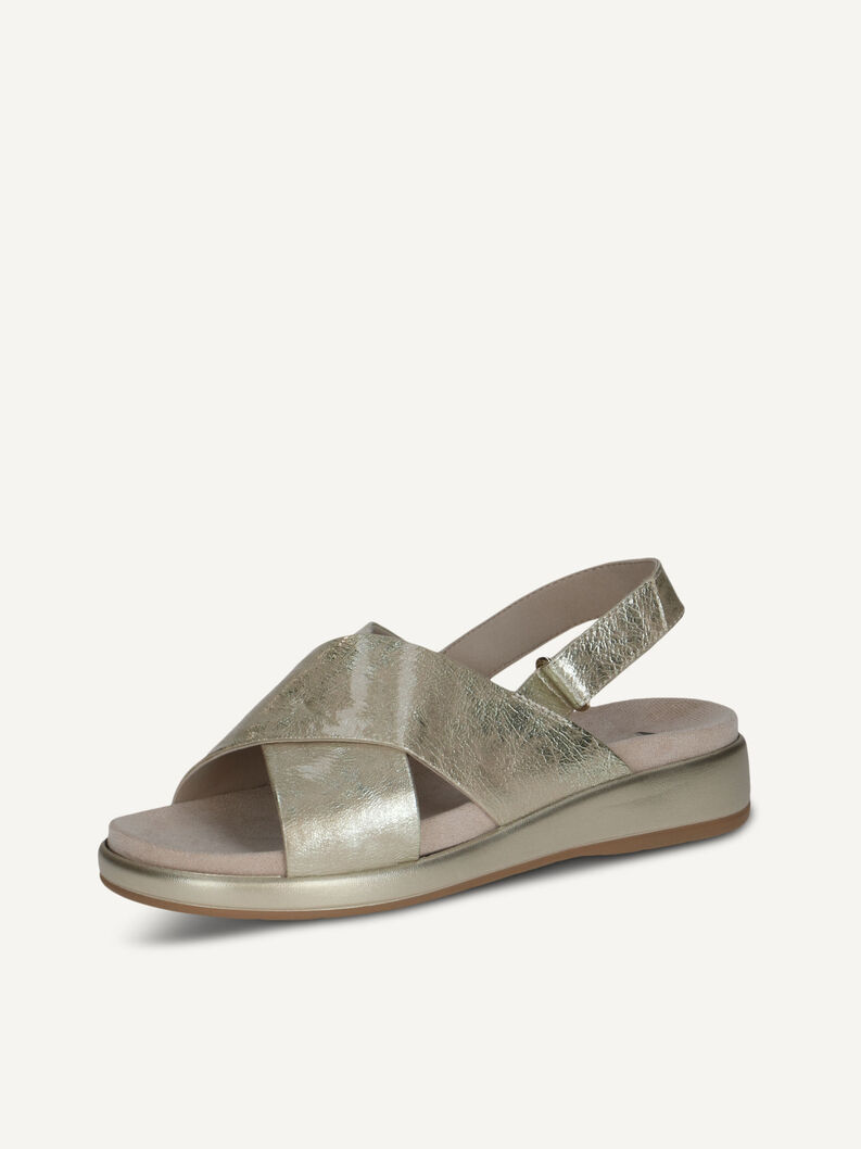 Sandale, LT GOLD PATENT, hi-res