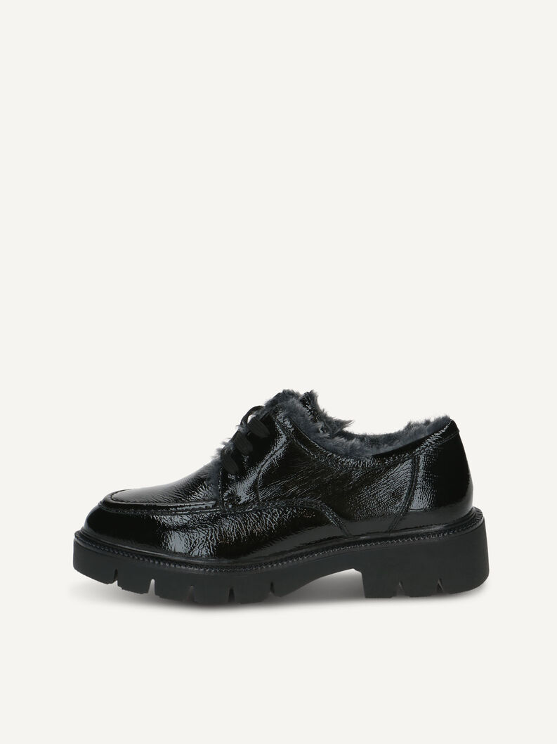 Slipper, BLACK NAPLAK, hi-res
