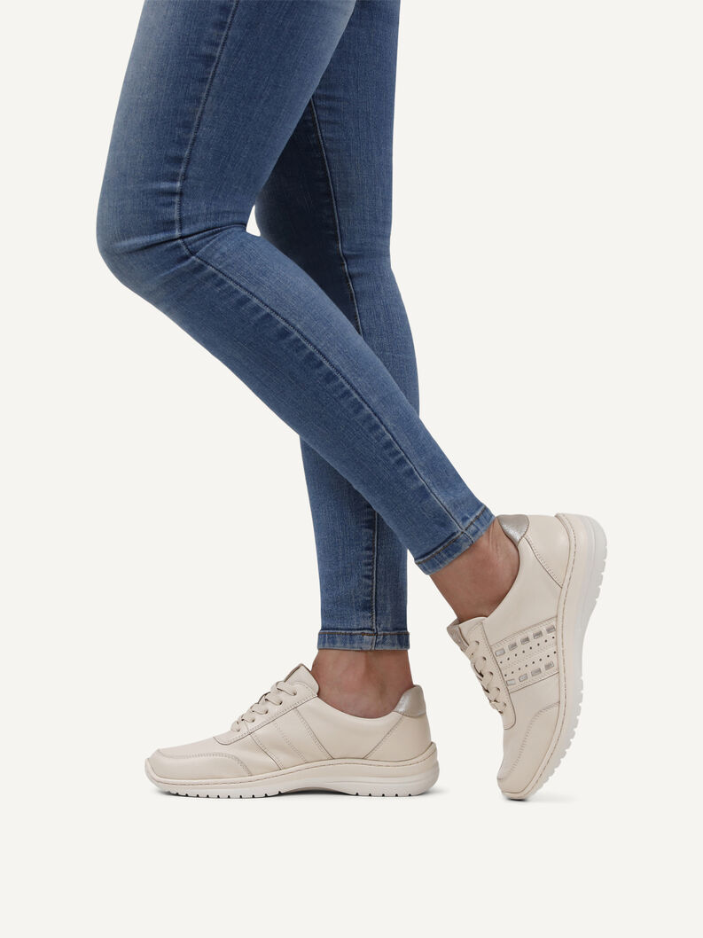 Sneaker, CREAM/GOLD, hi-res