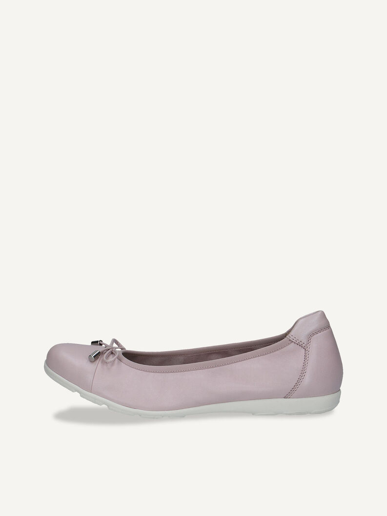 Lederballerina - lila, LT.PURPLE PERL, hi-res