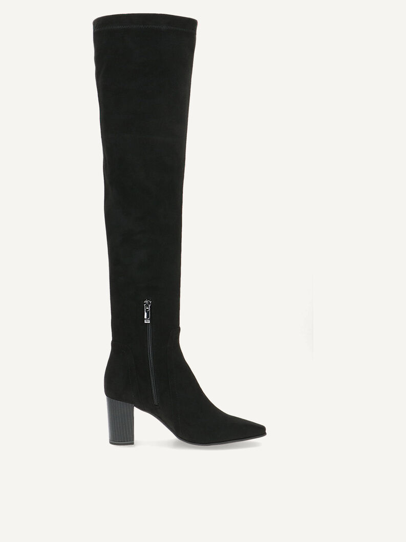 Stiefel - schwarz, BLACK STRETCH, hi-res