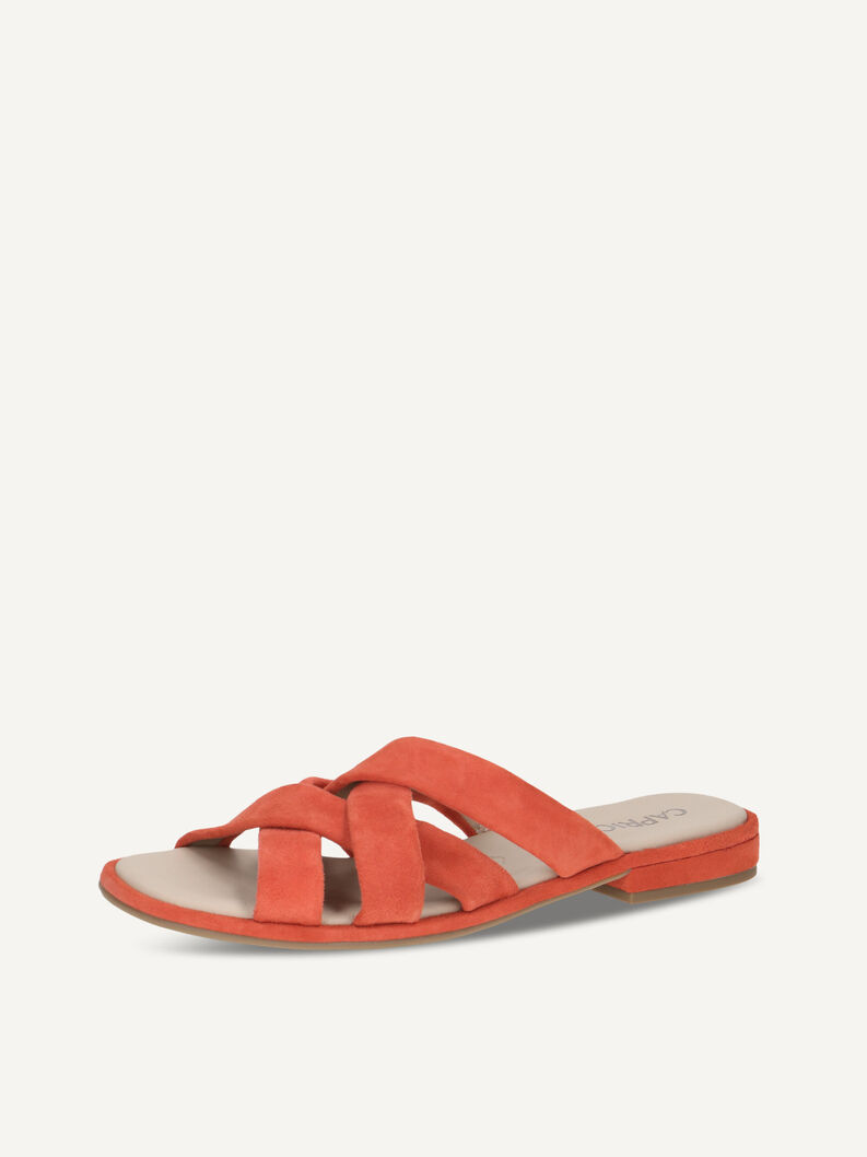 Pantolette, ORANGE SUEDE, hi-res