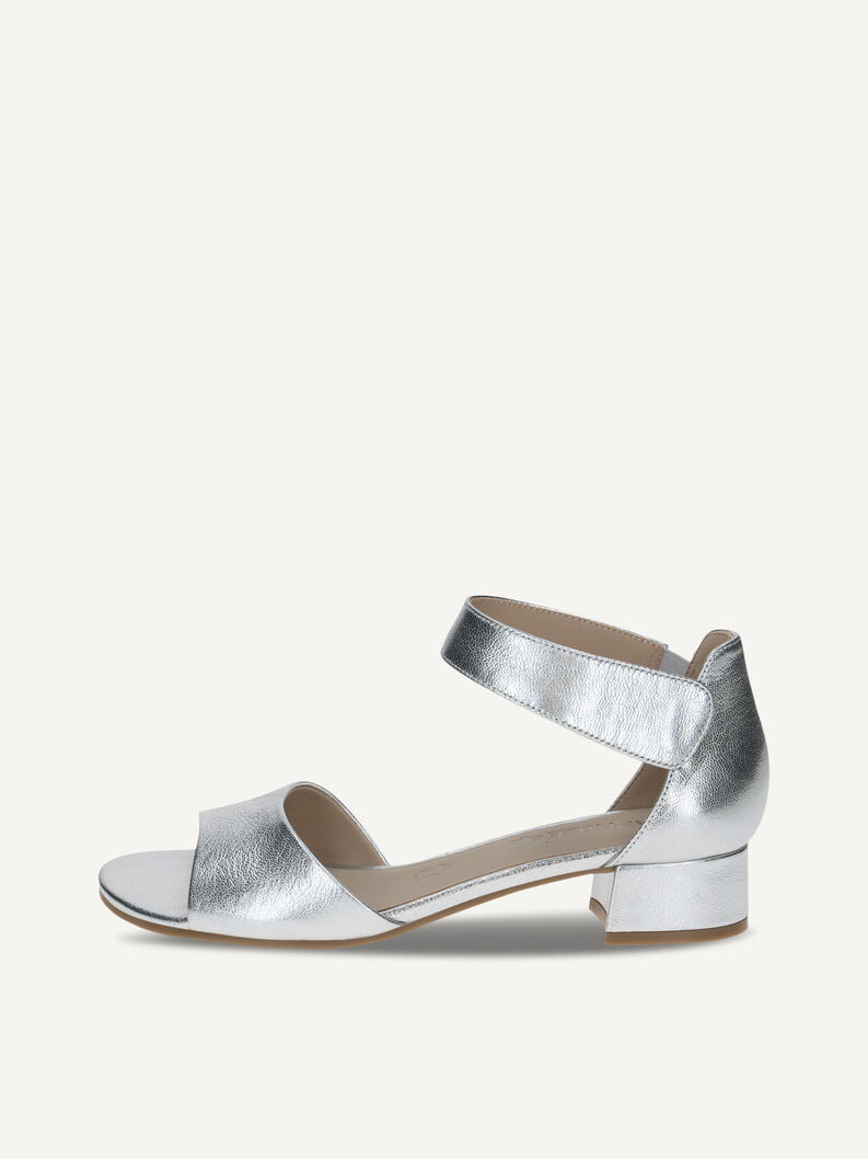 Sandalette, SILVER METAL., hi-res