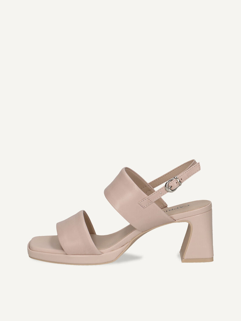 Ledersandalette - pink, ROSE NAPPA, hi-res