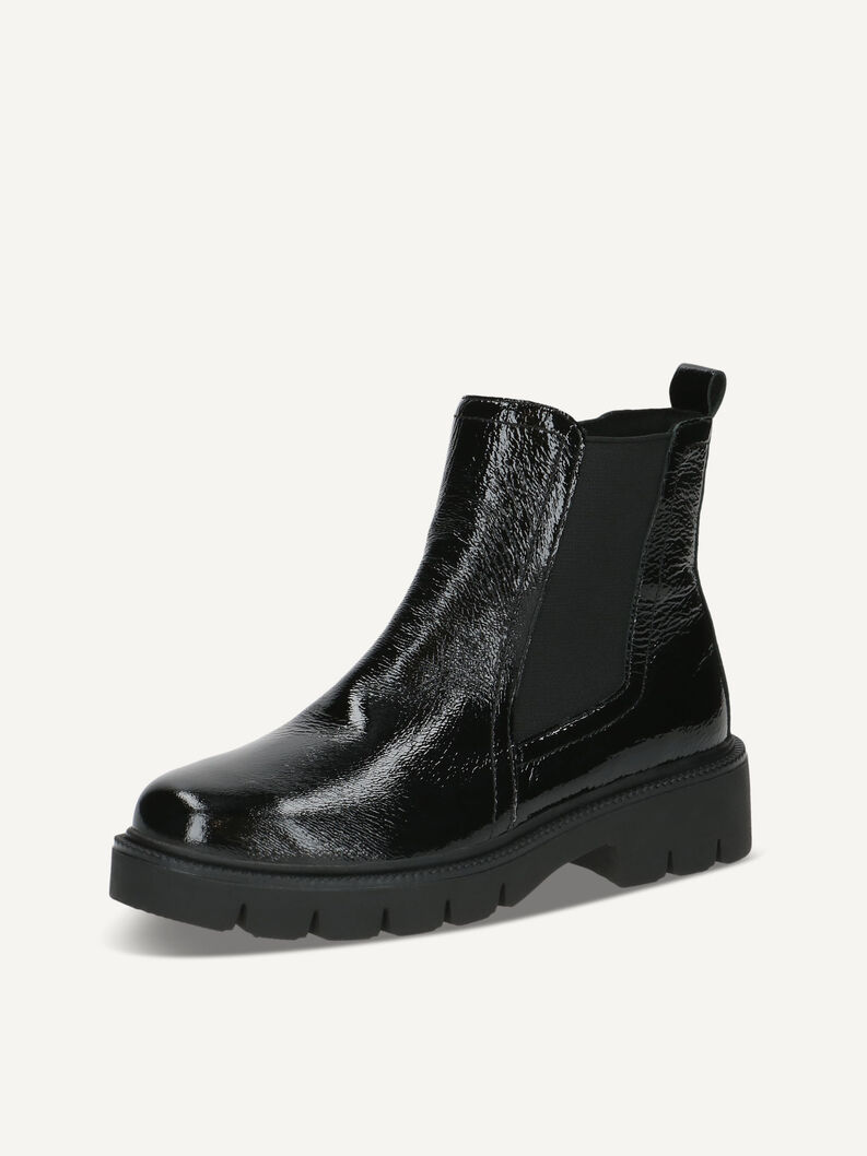 Stiefelette, BLACK NAPLAK, hi-res