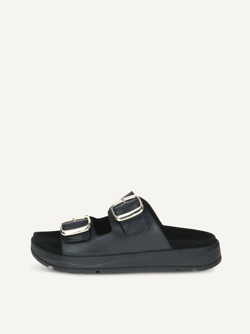 Pantolette, BLACK NAPPA, hi-res