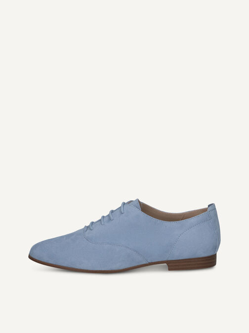 Low shoes, BLUE SUEDE, hi-res