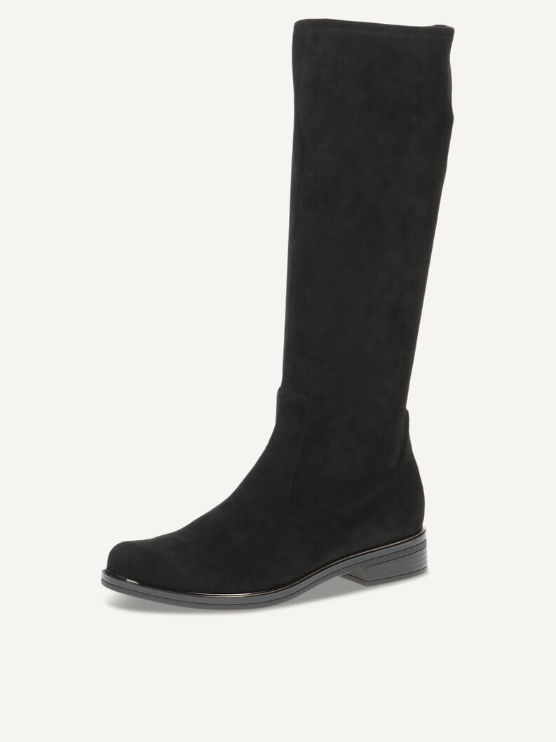 Stiefel - schwarz, BLACK STRETCH, hi-res