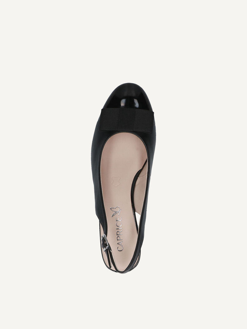 Slingpumps - schwarz, BLACK COMB, hi-res