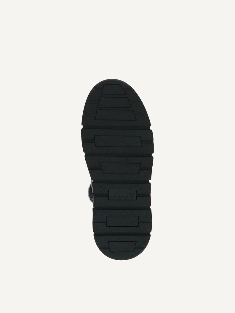 Lederstiefelette - schwarz Warmfutter, BLACK NAPPA, hi-res