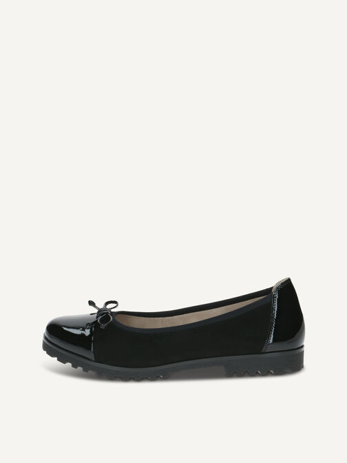 Ballerina, BLACK SUEDE, hi-res