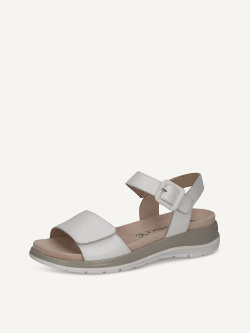 Sandale, WHITE NAPPA, hi-res