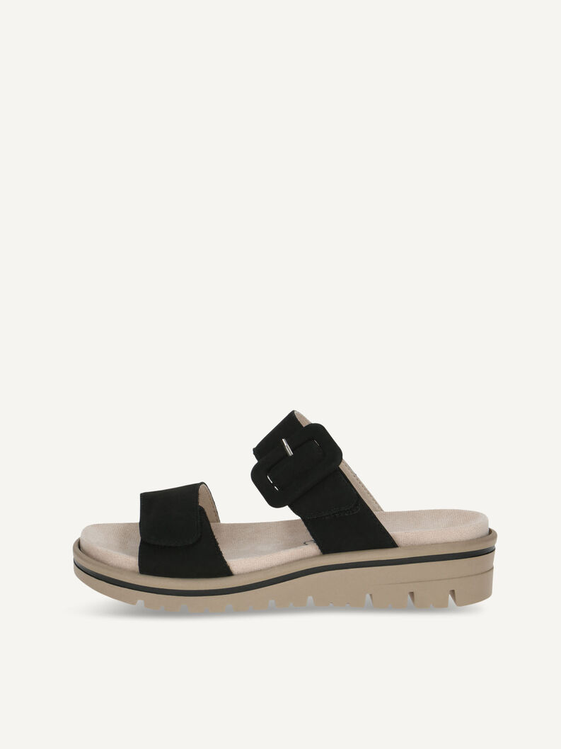 Ciabatte, BLACK NUBUC, hi-res
