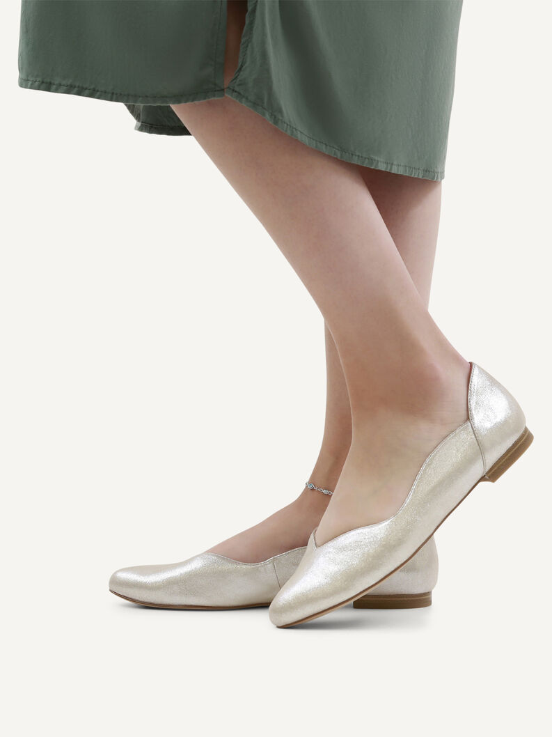 Pumps, TAUPE METALLIC, hi-res