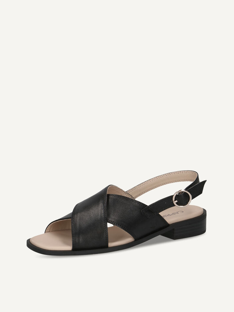 Sandalette, BLACK NAPPA, hi-res