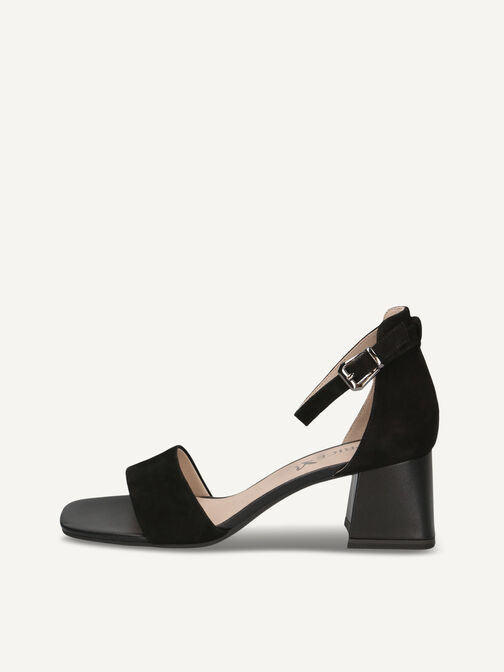 Sandalette, BLACK SUEDE, hi-res