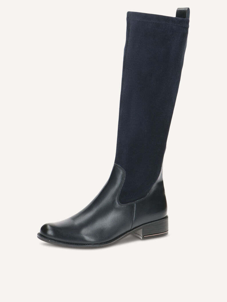 Lederstiefel - blau, OCEAN COMB, hi-res