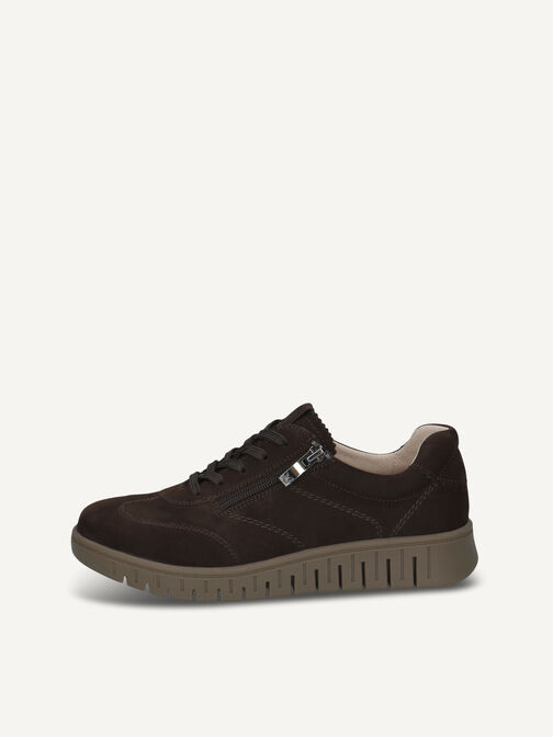 Sneaker, DK BROWN NUBUC, hi-res