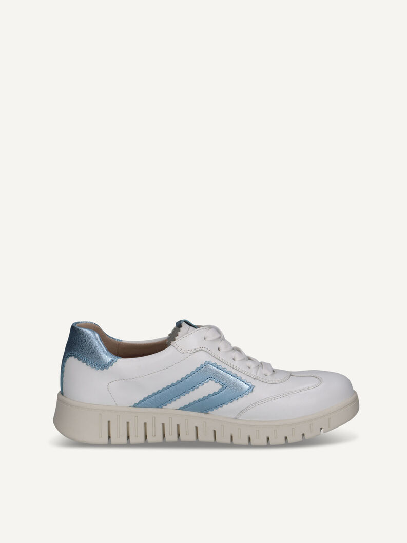 Sneaker, WHITE/LT.BLUE, hi-res