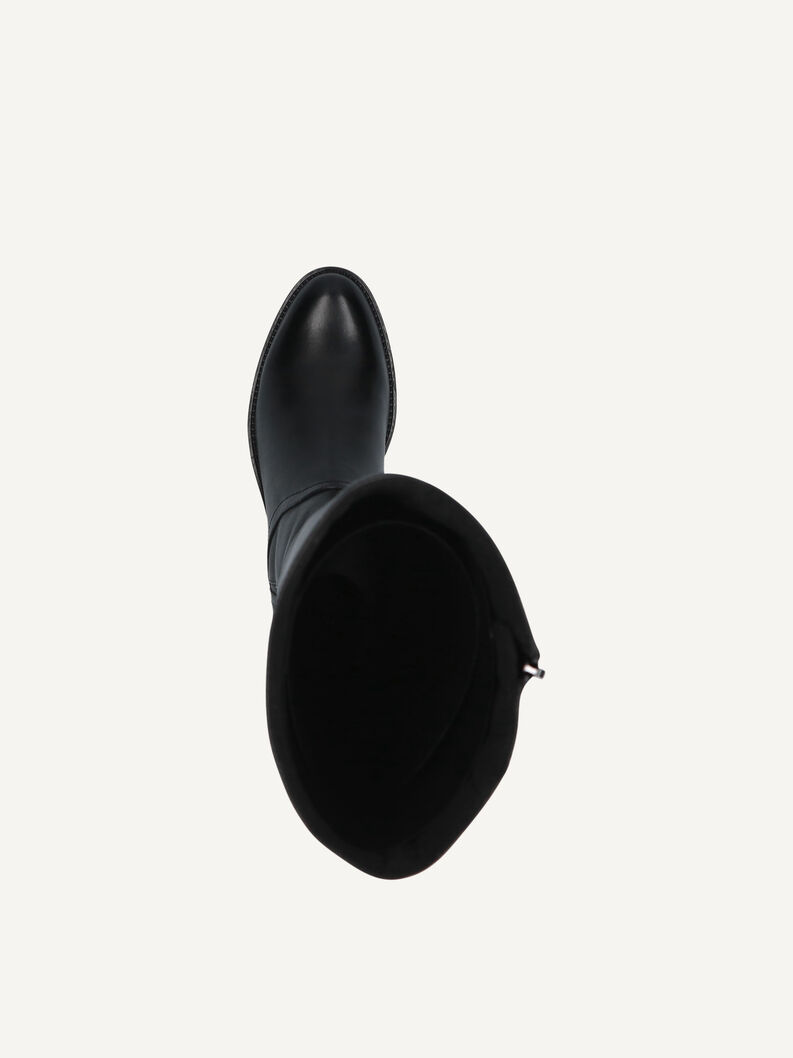 Lederstiefel - schwarz, BLACK NAPPA, hi-res