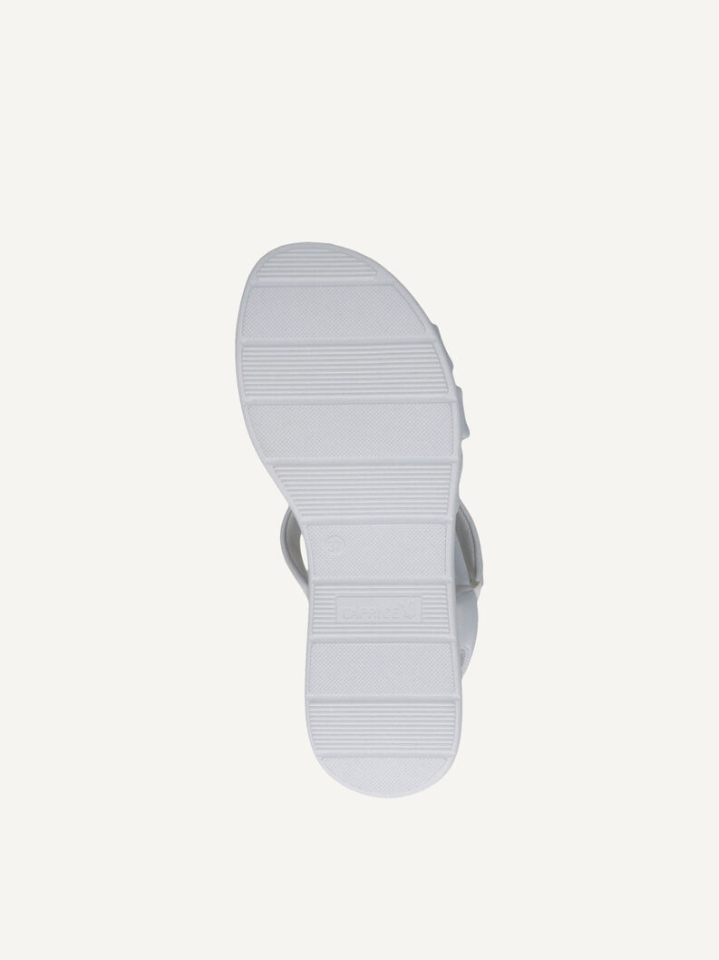 Sandale, WHITE SOFTNAP., hi-res