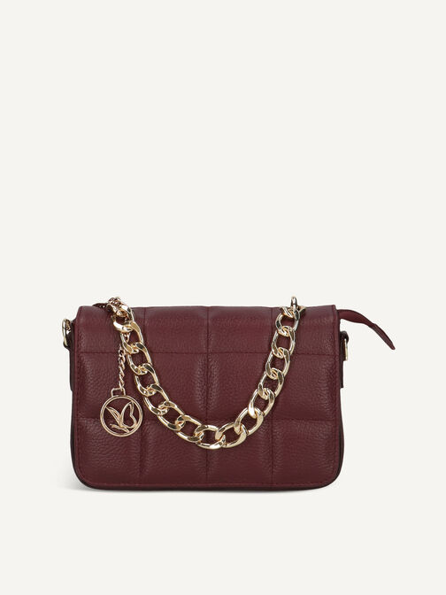Handtasche, BORDEAUX NAPPA, hi-res
