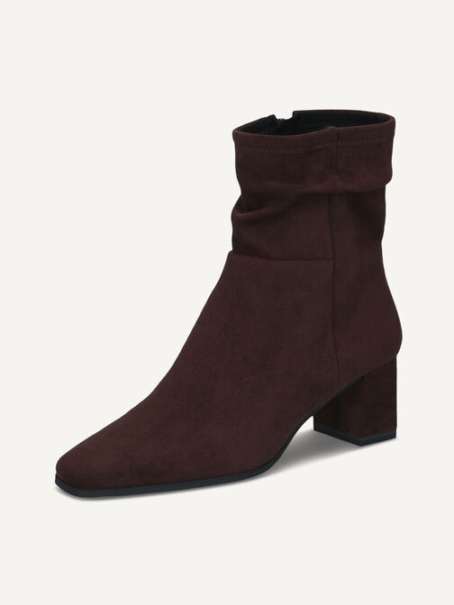 Bootie, DK BRN STRETCH, hi-res
