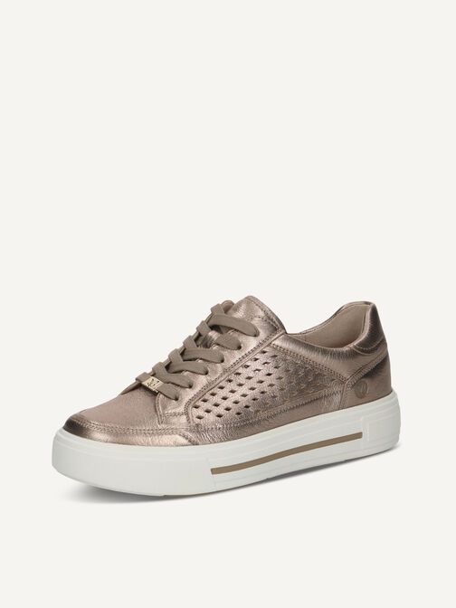 Sneaker, TAUPE METALLIC, hi-res