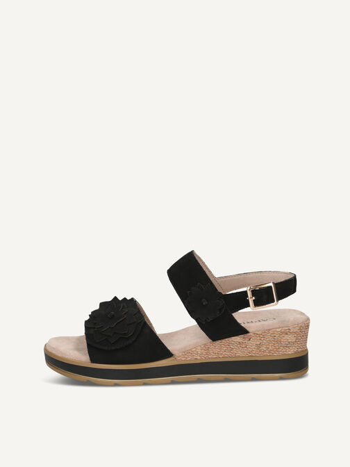 Sandale, BLACK NUBUC, hi-res