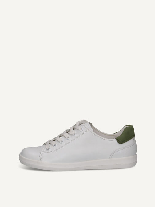 Sneaker, WHITE/GREEN, hi-res