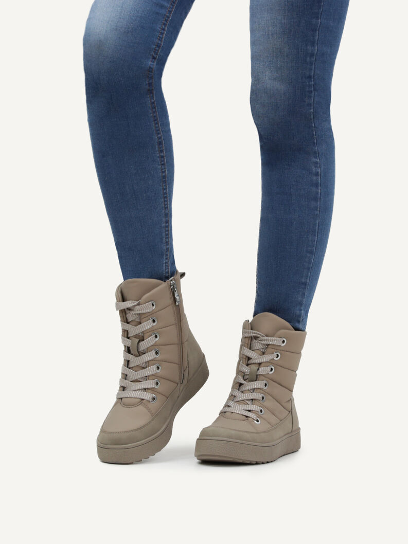 Stiefelette - khaki Warmfutter, KHAKI COMB, hi-res