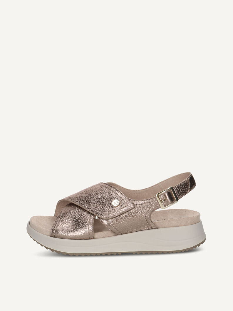 Sandale, TAUPE MET.DEER, hi-res